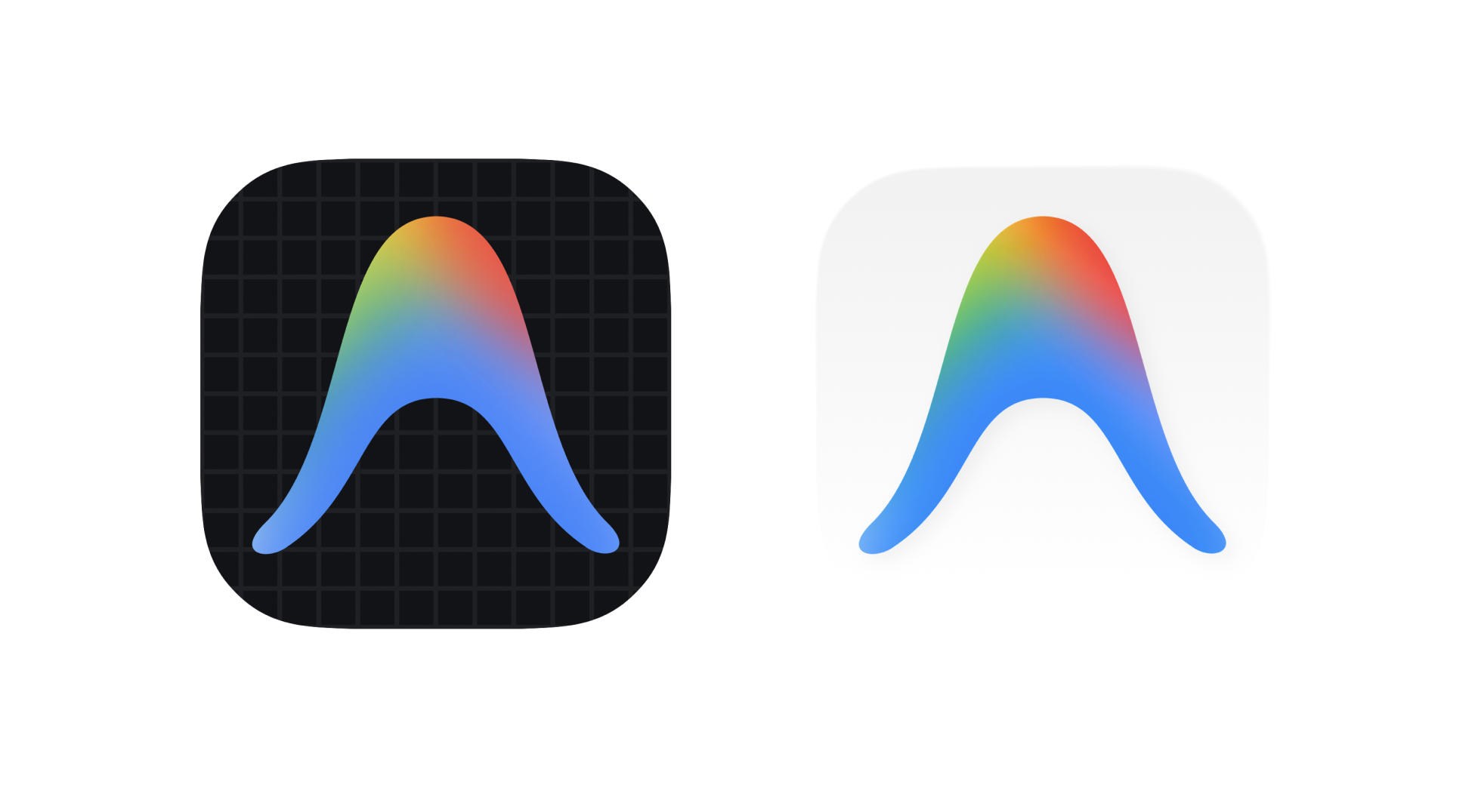 分別為 Antigravity IDE 與 Antigravity 2.0 的標誌。