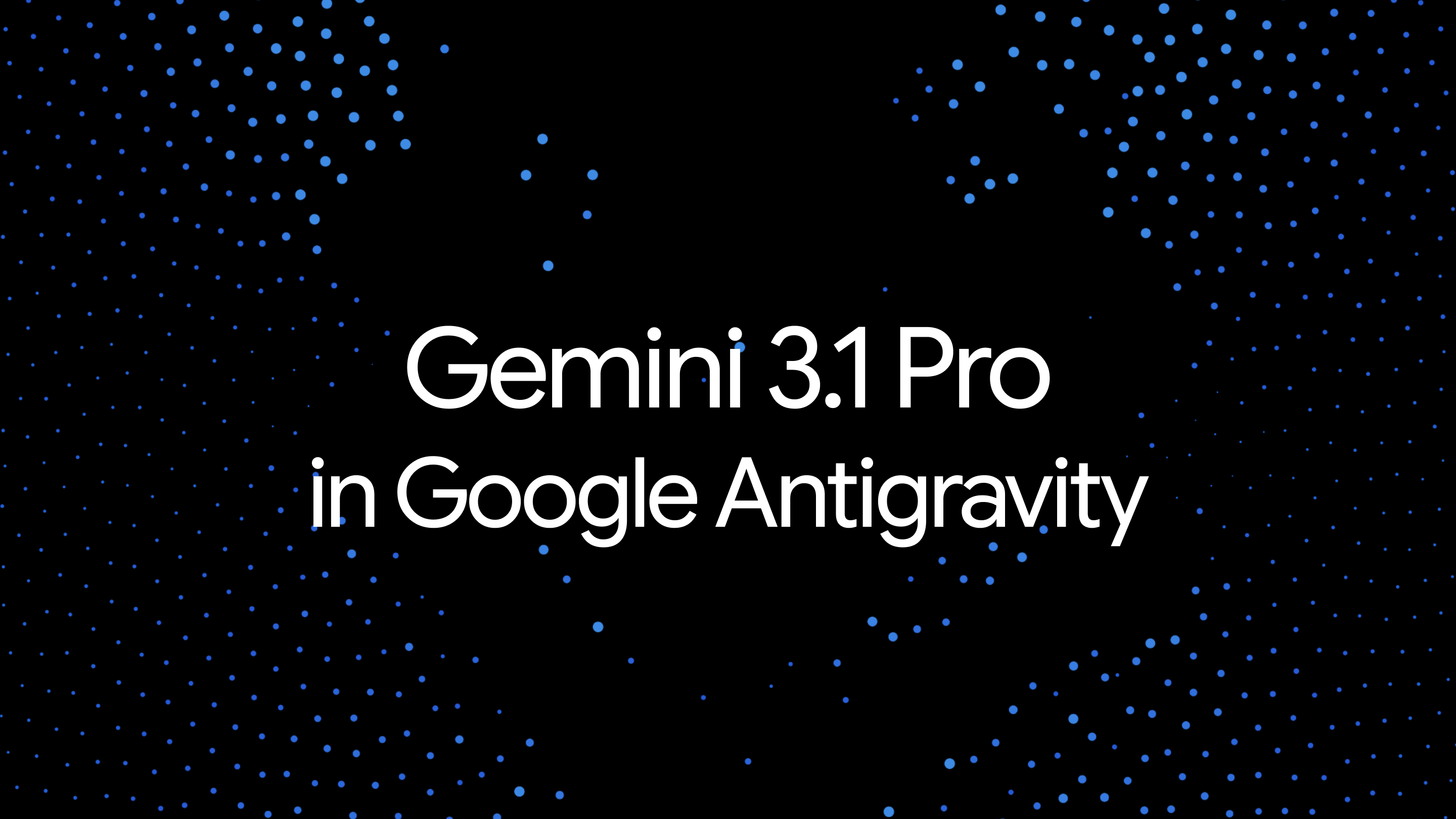 Google Antigravity 中以進階智慧建置的 Gemini 3.1 Pro