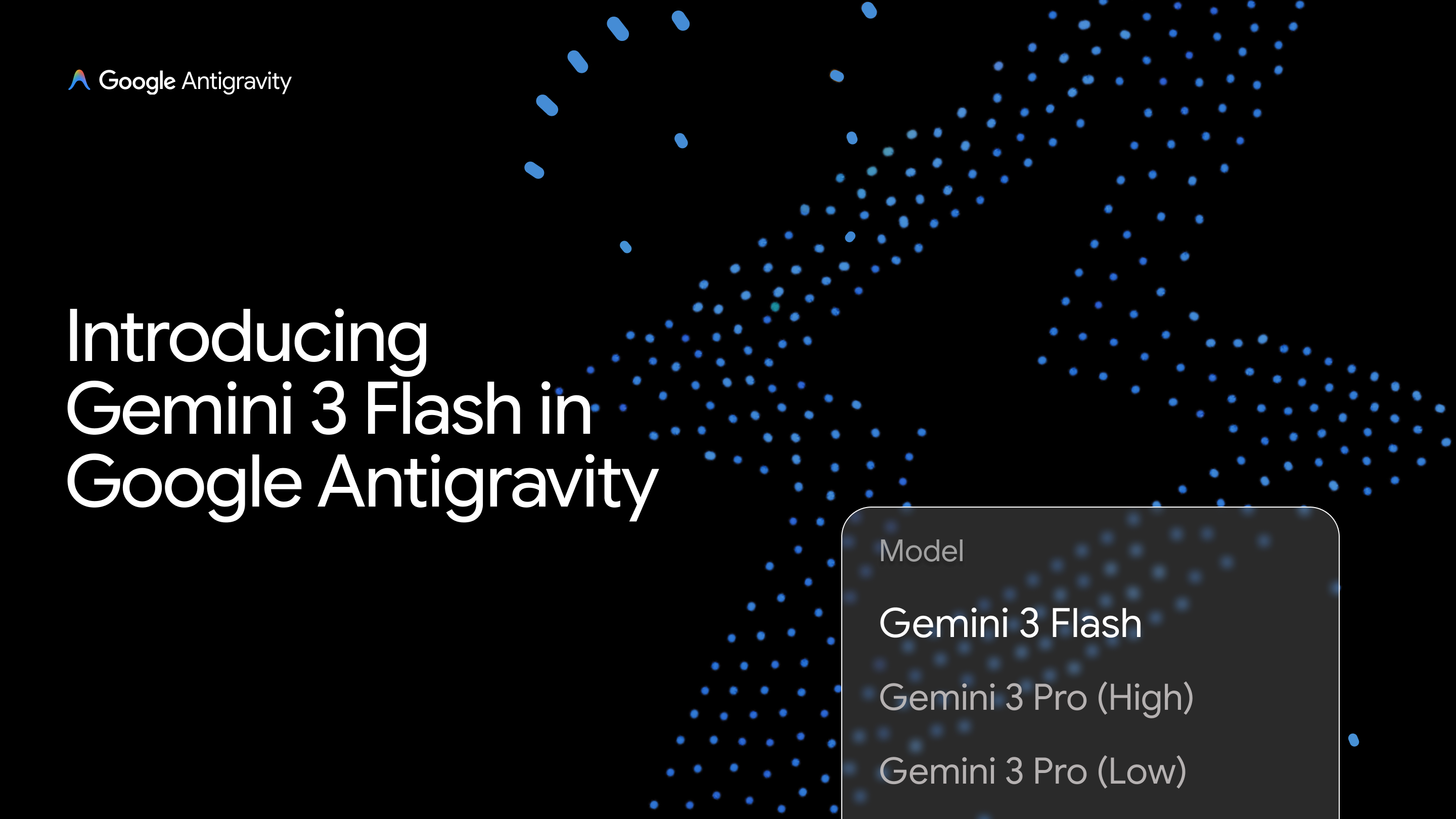 Google Antigravity 中的 Gemini 3 Flash：以思考的速度進行代理程式撰寫